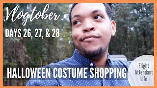 VLOGTOBER DAYS 26, 27, & 28: HALLOWEEN COSTUME SHOPPING | FlyWithAGuy