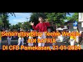 Senam itsy bitsy teenie weenie  adi satria  car free day cfd pamekasan