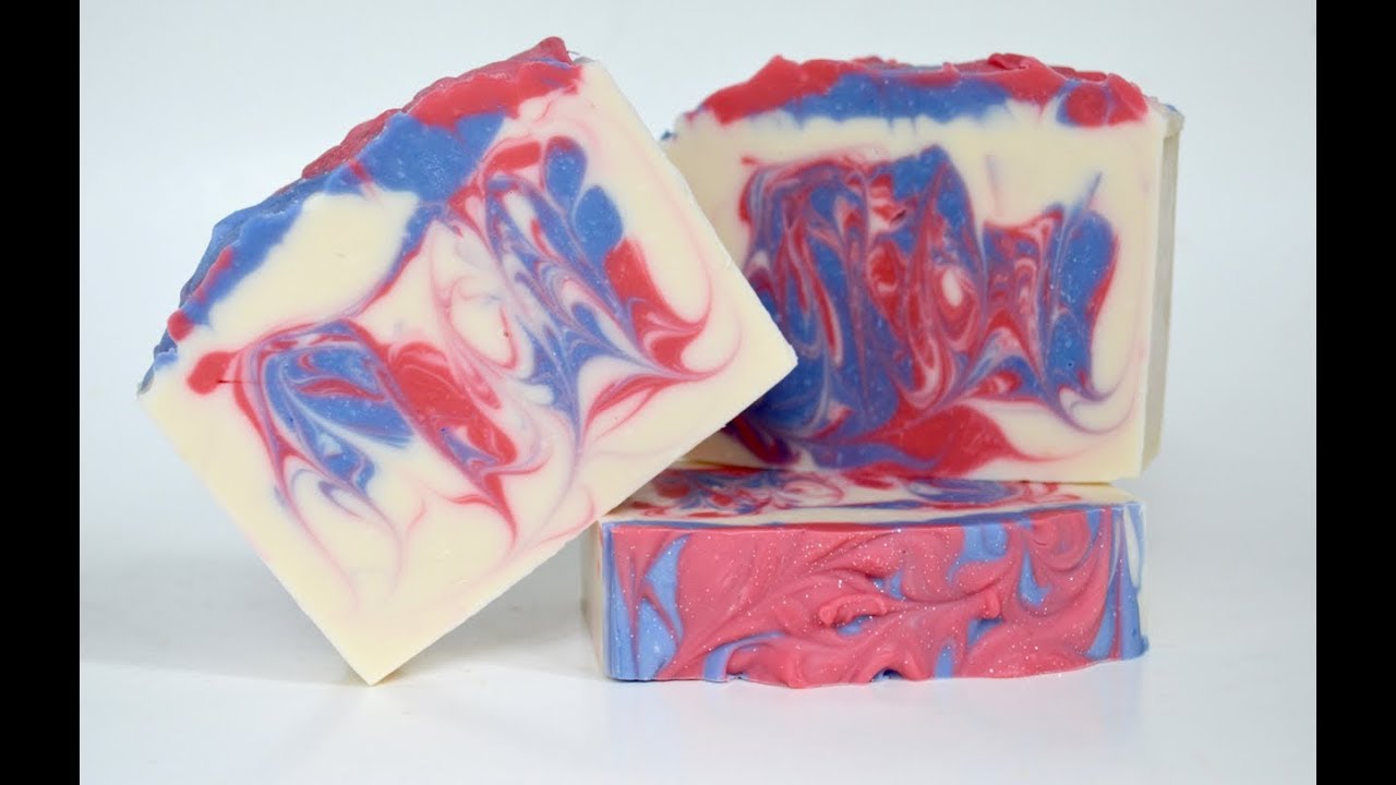 AMERICANA Making and Cutting Cold Process Soap YouTube