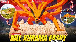 How To Defeat The Nine Tailed Fox Kurama Fast And Easy🔥BGMI 4.5 Update Guide With Tips & Tricks.  screenshot 1