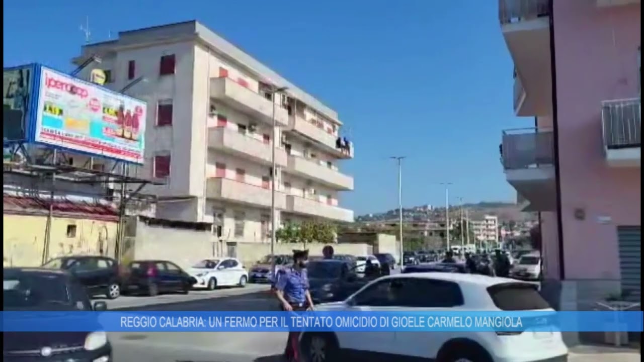 REGGIO CALABRIA: UN FERMO PER IL TENTATO OMICIDIO DI GIOELE CARMELO MANGIOLA