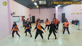 Feliz los 4 - zumba /easy step/simple step/senamkreasi