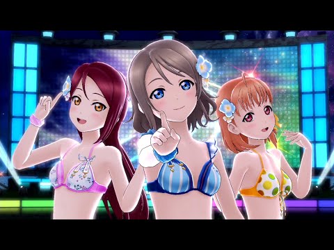 【スクスタMV】GALAXY HidE and SeeK 曜 梨子 千歌 [水着]