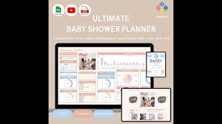 Google Sheets Baby Shower Planner (Budget + Gifts + Checklist)