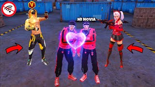 TROLLEANDO PAREJAS con LA SKIN DE SAN VALENTÍN en LOBO SOLITARIO 😂💘 FREE FIRE