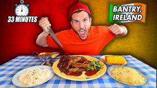 This 6LB Irish Steak Challenge Comes with a 33 Minute Time Limit!
