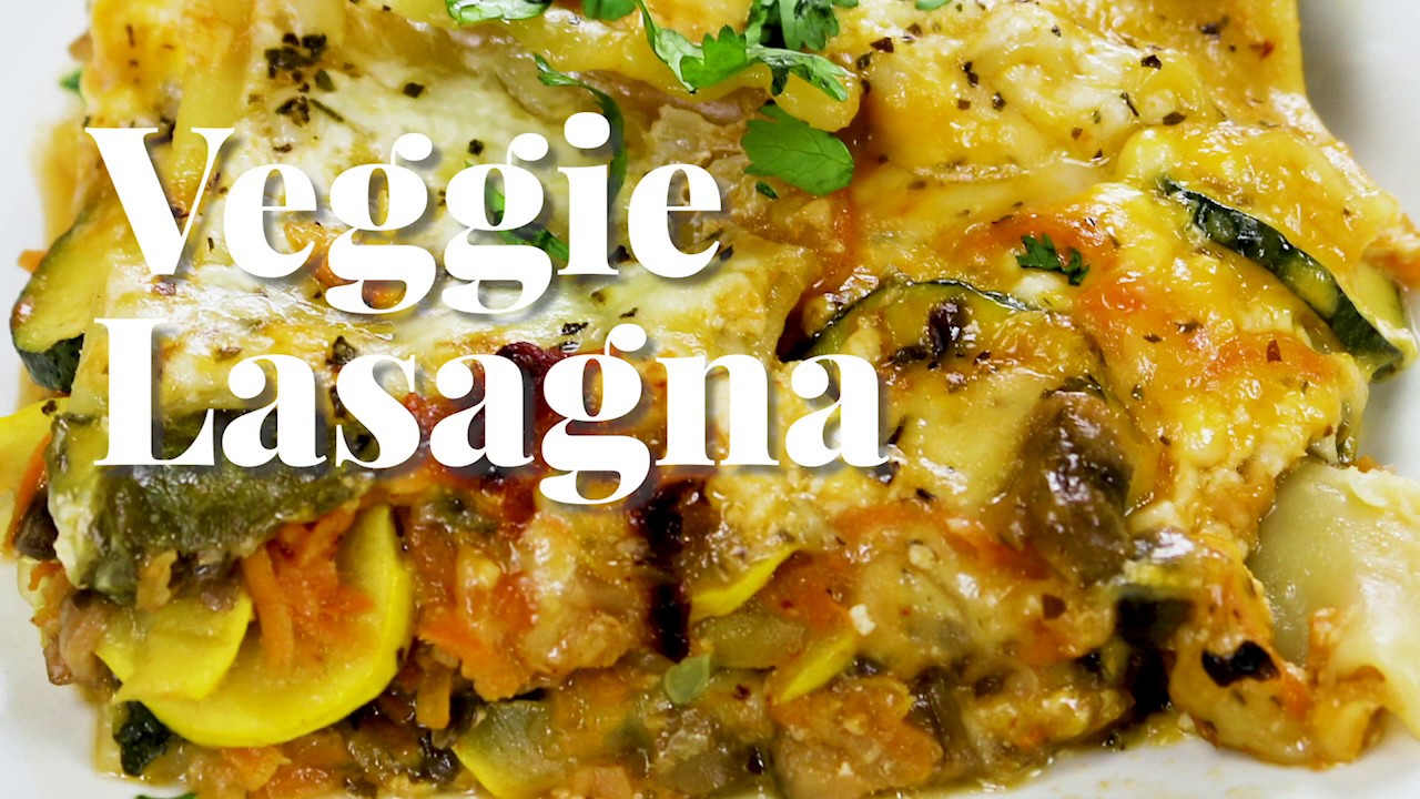 Skillet Vegetable Lasagna Recipe