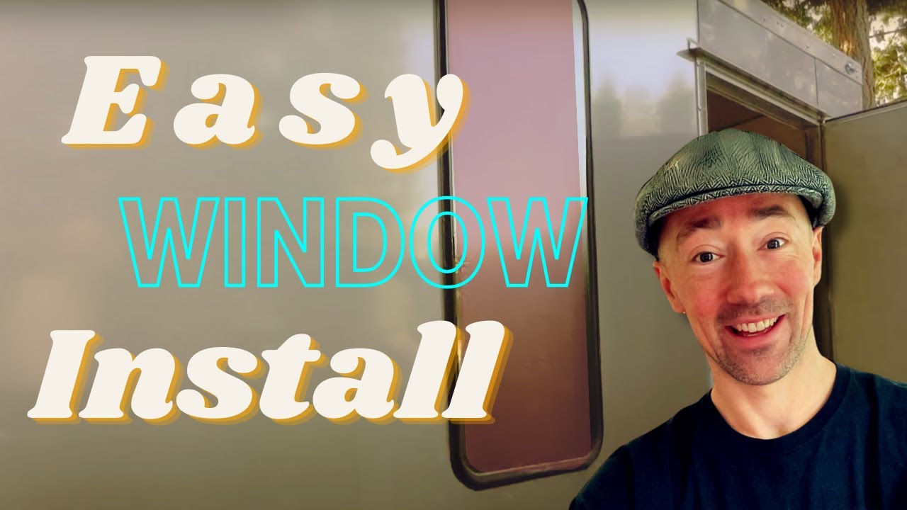 The Ultimate Guide to Installing a Window in Your Cargo Trailer - YouTube