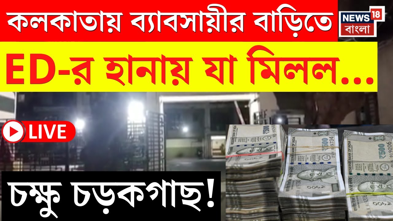 ED Raid LIVE | ব্যাবসায়ীর বাড়িতে ED র অভিযানে যা মিলল... | দেখলে চমকে যাবেন! | Bangla News