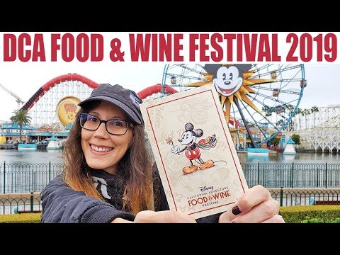 Disney California Adventure Food and Wine Festival 2019 - Opening Weekend!