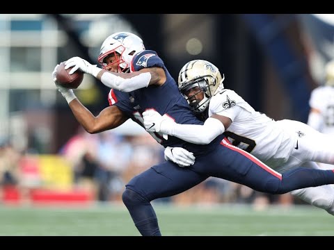 Jakobi Meyers – Every Catch – NFL 2021 Week 3 – New England Patriots vs New Orleans Saints