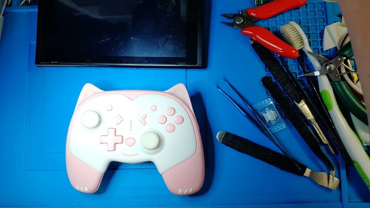 닌텐도스위치 무선패드 조이트론 switch cat2 수리