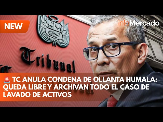 ÚLTIMA HORA: TC deja libre a Ollanta Humala y anula toda su condena de 15 años
