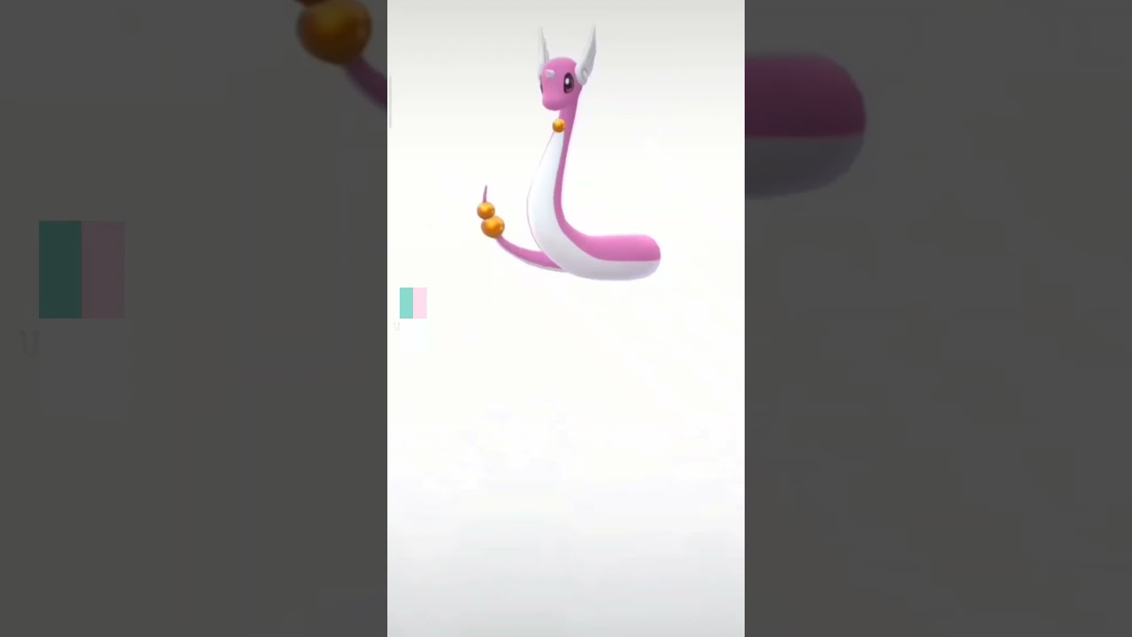 Pokemon go Shiny Dratini and Bagon evolve #shorts #pokemongo #shinyevolving #shinydratini&bagon