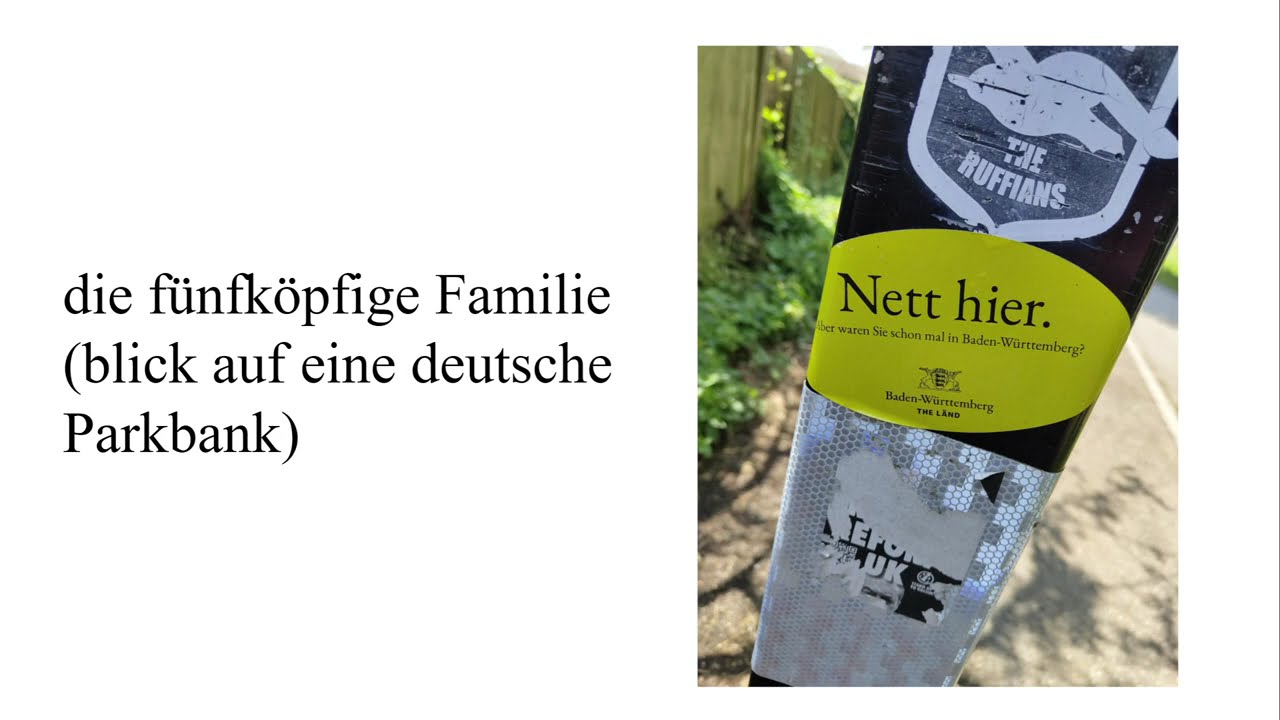 die fünfköpfige Familie lyric video