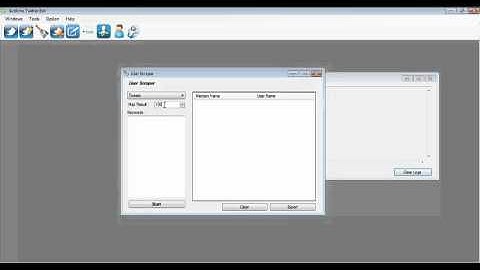 Sublime Twitter Bot User Scraper