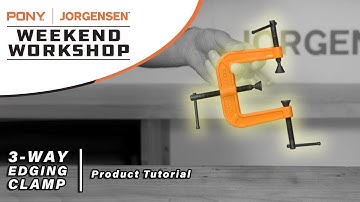 Weekend Workshop - Three-Way Edging Clamp Tutorial