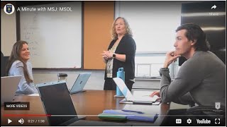 Details A Minute with MSJ: MSOL News