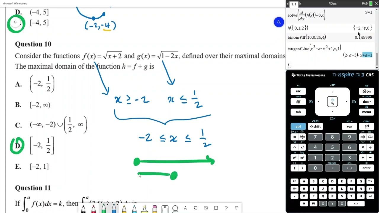 VCAA 2021 Methods Exam 2 Multiple Choice Solutions YouTube