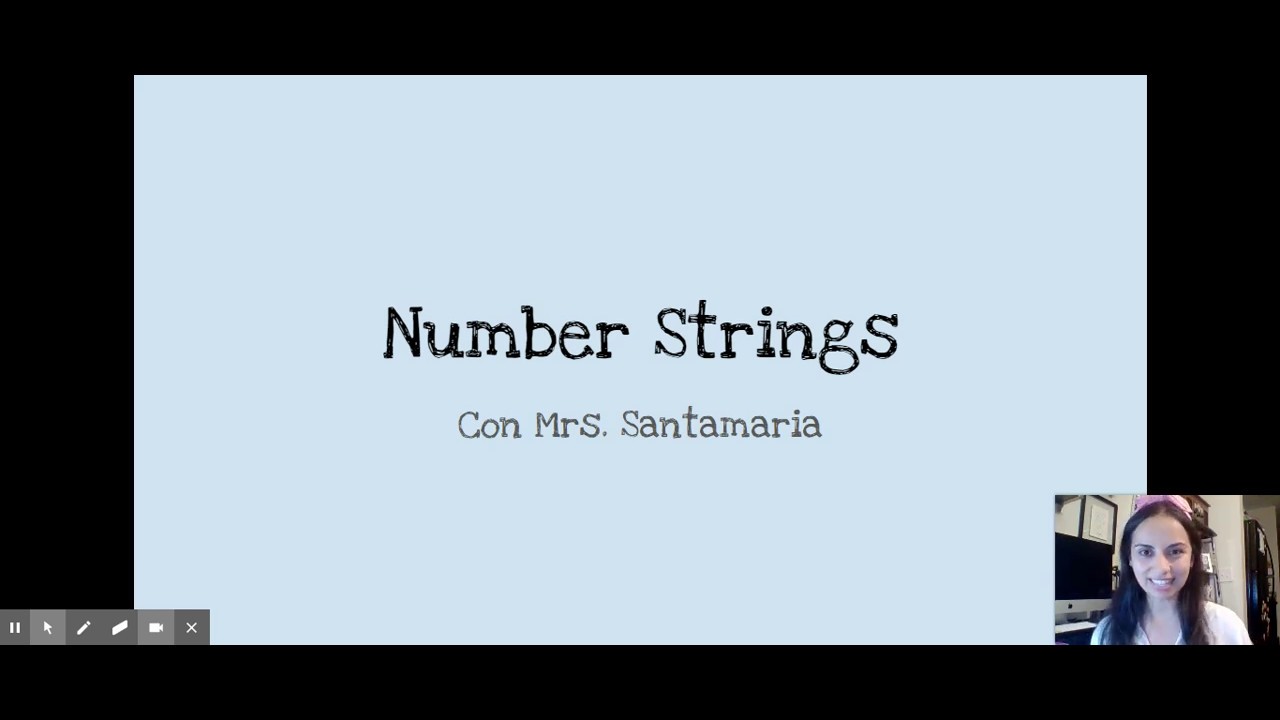 Number Strings en español Lección 1 YouTube