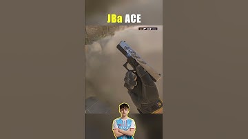 JBa INSANE 1v4 Pistol Clutch ACE!! 😱💥 #cs2 #jba