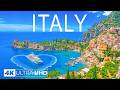 Italy 4K Drone Footage | Amalfi &amp; Cinque Terre Coastlines, Crystal Blue Mediterranean Seas