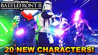 This adds 20 NEW CHARACTERS And MORE Into Star Wars Battlefront 2!