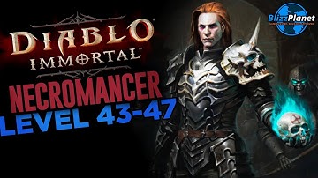 Diablo Immortal Beta - Necromancer level 43-47