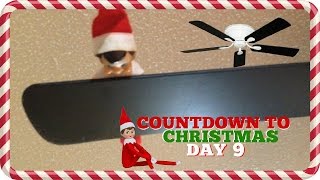 COUNTDOWN TO CHRISTMAS 2016: DAY 9: ELF ON THE SHELF & ADVENT CALENDAR
