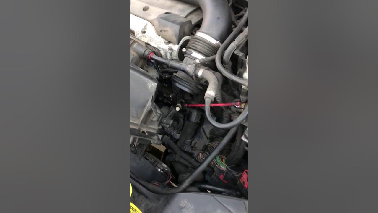 2006 Volvo S40 T5 Coolant Temperature Sensor and Thermostat Replacement