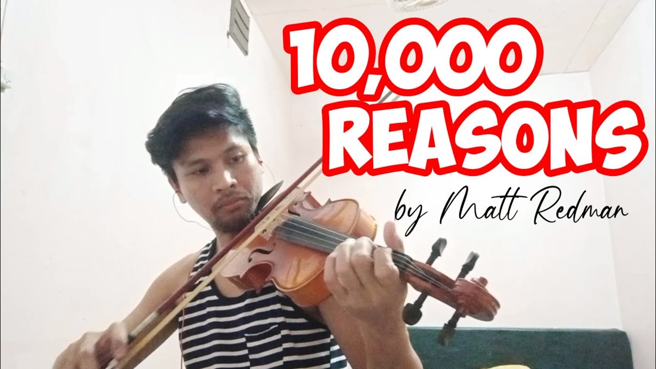 10,000 Reasons - Matt Redman ft. Eli violin | elcasian