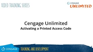 Cengage Unlimited: Activating a Printed Access Code screenshot 4