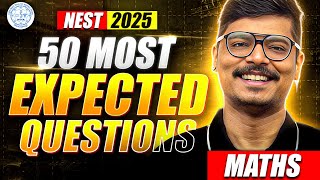 NEST 2025: Solve These 50 Must-Do Maths Questions to Boost Your Rank! 🔥