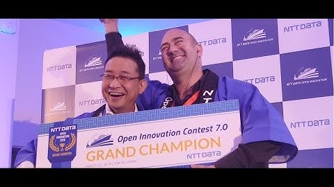 NTT DATA Open Innovation Contest Trailer 2018-2019