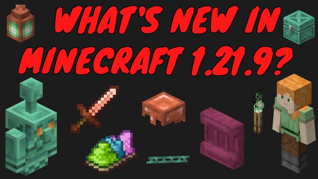 What's new in Minecraft 1.21.9? | Minecraft The Copper Age