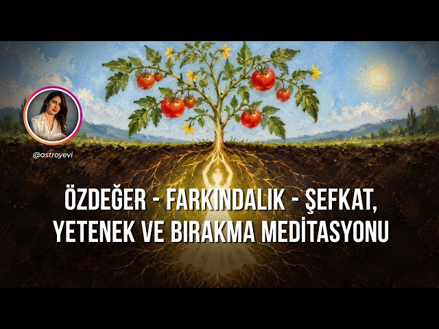 ÖZDEĞER - FARKINDALIK - ŞEFKAT, YETENEK ve BIRAKMA MEDİTASYONU