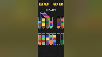 Water Sort Puzzle Level 1179 Walkthrough Solution Android/iOS 💦