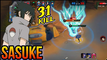 31 Kills!! Sasuke Full Gameplay | Jump Assemble
