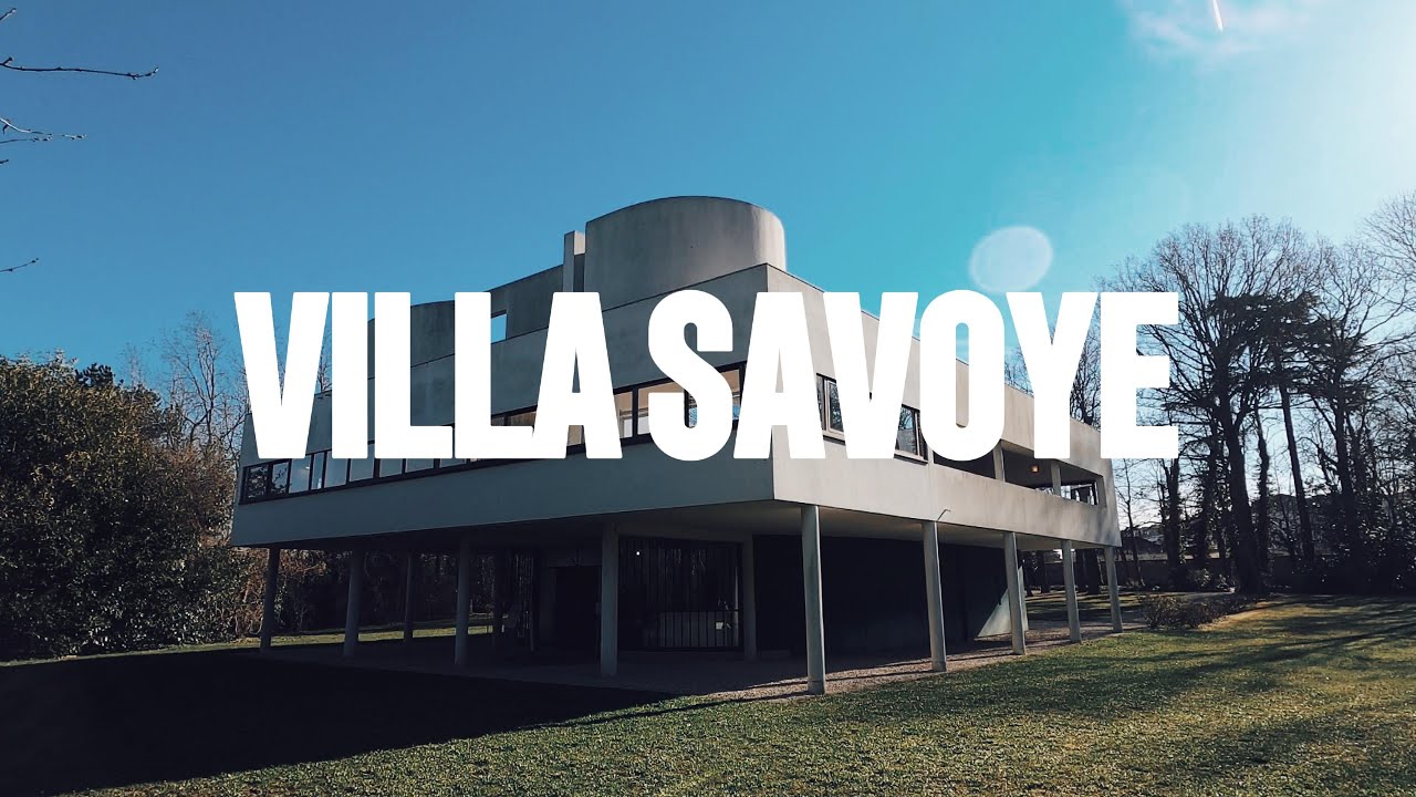 VILLA SAVOYE I LE CORBUSIER I 4K
