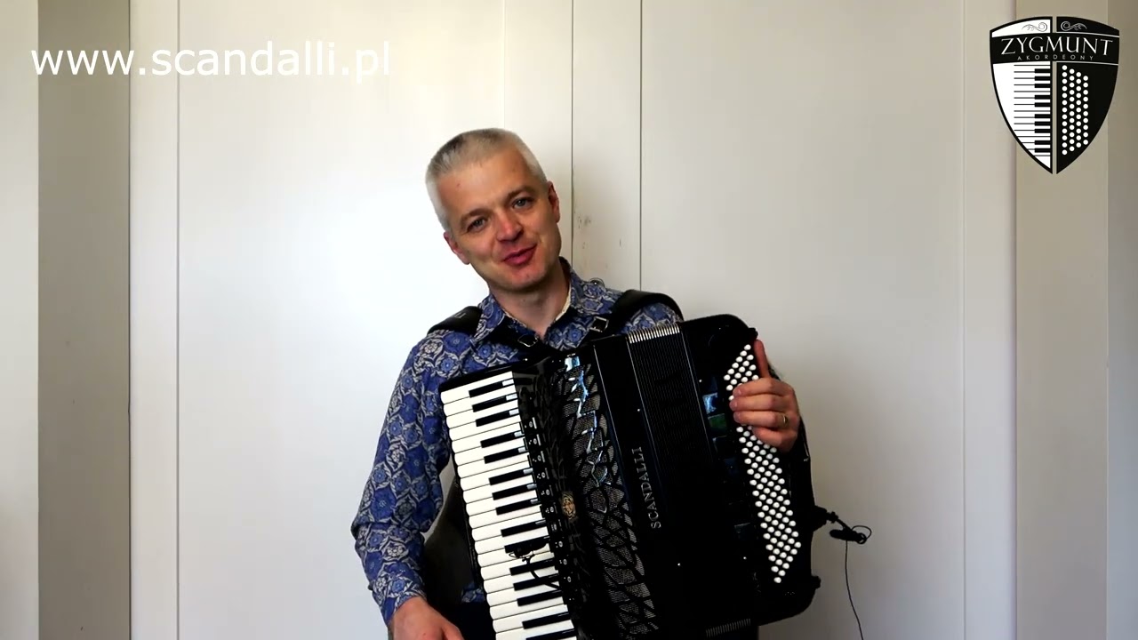 Akordeon Scandalli Air III T (musette włoskie -15/+15, tipo a mano, LMMM) - prezentacja modelu