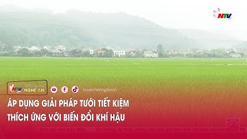 Áp dụng giải pháp tưới tiết kiệm thích ứng với biến đổi khí hậu