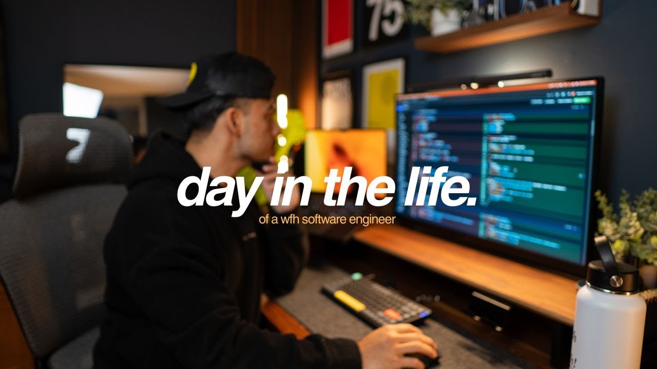 Day In The Life Of A WFH Software Engineer | Realistic | Mini Vlog ...