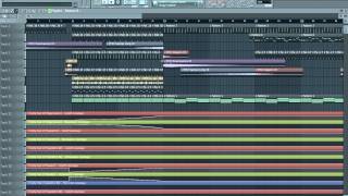 Video thumbnail of "latin house " lead_Modern" Fl studio 11"