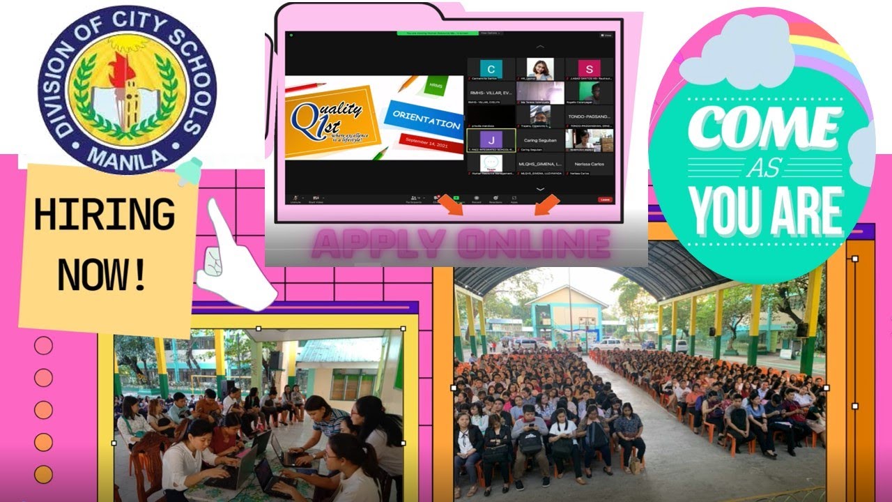 JOB ALERT: APPLICATION FOR TEACHER I POSITION (SY 2022-2023) IN THE DIVISION OF CITY SCHOOLS