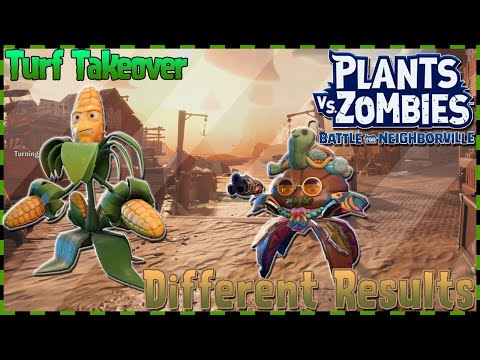 Plants vs. Zombies Battle for Neighborville - Different Outcomes