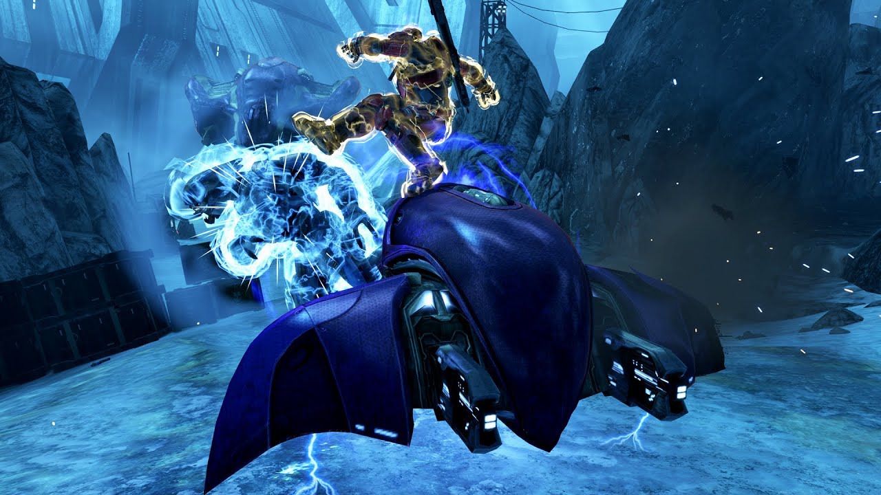 Halo Reach How To Hijack Ghost in Firefight — Steal Enemy Halo