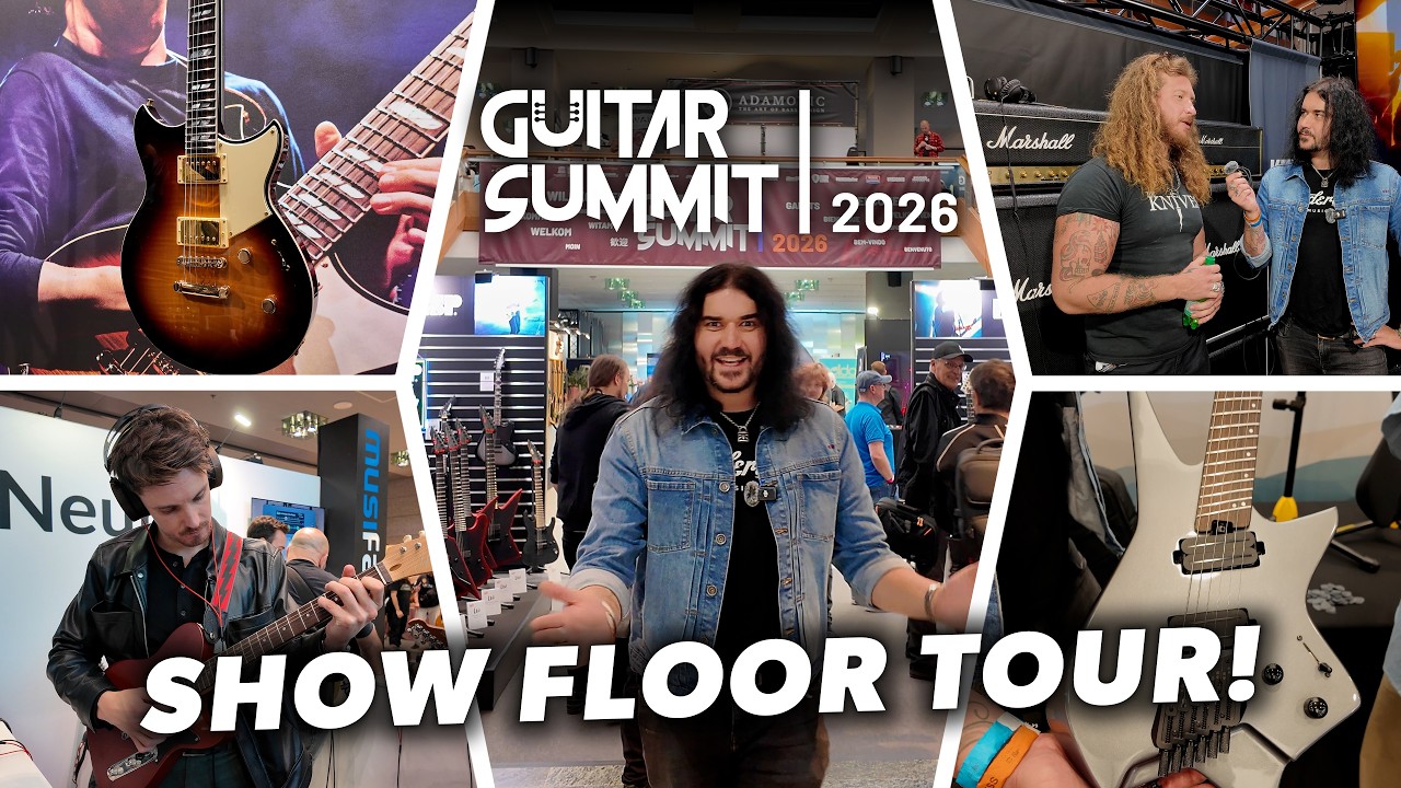 Guitar Summit 2026 Show Floor Walk-Through With Dagan Wilkin!