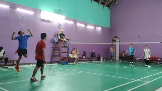 MABAR BADMINTON PB.UKHUWAH!! RYAN/RONY VS RAJAB/MAS ACO. #badmintonindonesia