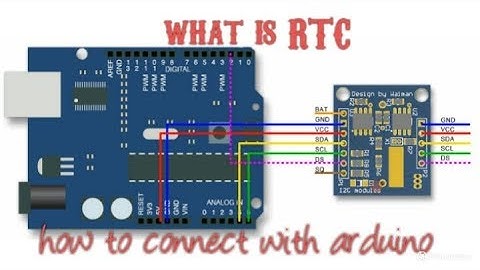arduino with RTC ds1307 in tamil