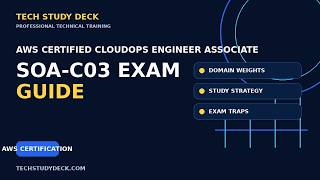 AWS CloudOps Engineer Associate SOA-C03 Exam Guide and Domain Breakdown